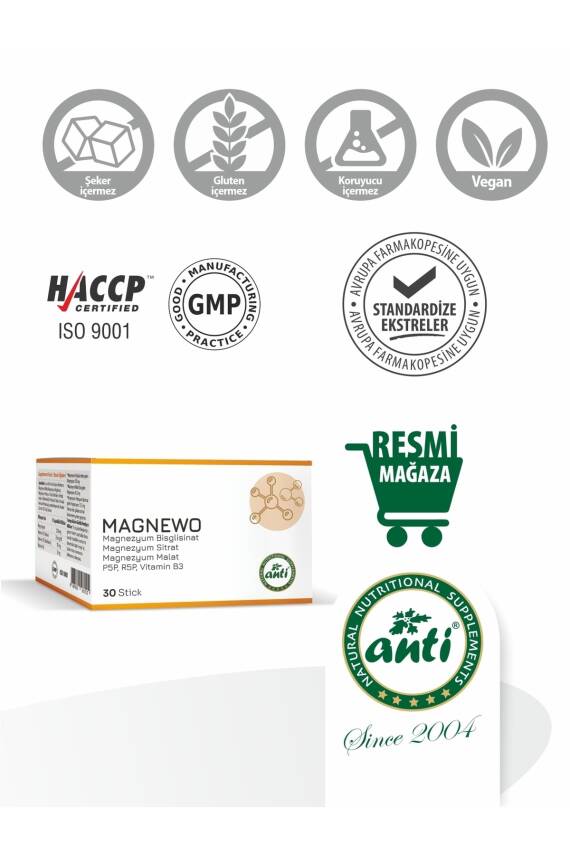 Anti Magnewo Efervesan Magnezyum Sitrat Malat Glisinat - 4