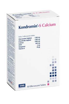 Assos Kondromin S Calcium 60 Efervesan Tablet - Assos