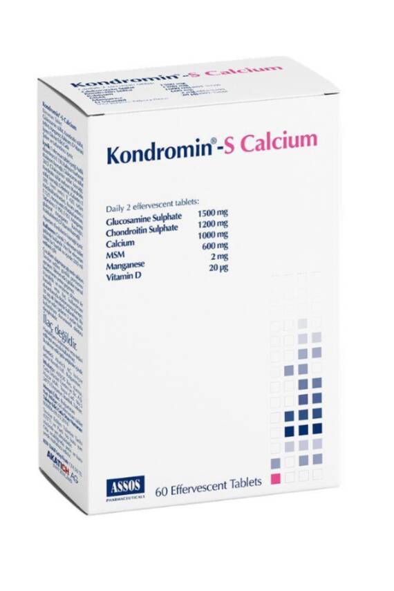 Assos Kondromin S Calcium 60 Efervesan Tablet - 2