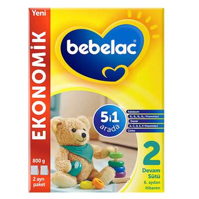 Bebelac 2 Numara 800 Gr - BEBELAC