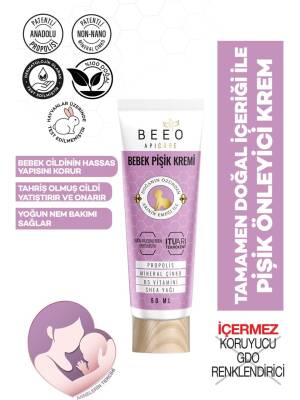 Bee'o Apibaby Propolisli Pişik Kremi 50 ml - Bee`o Up
