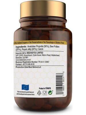 BEEO PROPOLİS YETİŞKENLER İÇİN 60 TABLET - 3