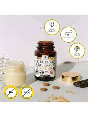 BEEO PROPOLİS YETİŞKENLER İÇİN 60 TABLET - 4