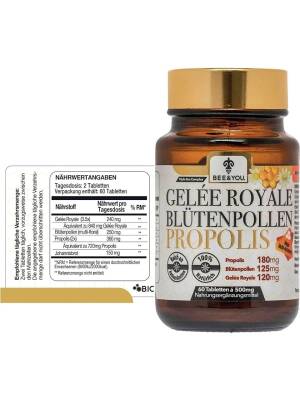 BEEO PROPOLİS YETİŞKENLER İÇİN 60 TABLET - 6