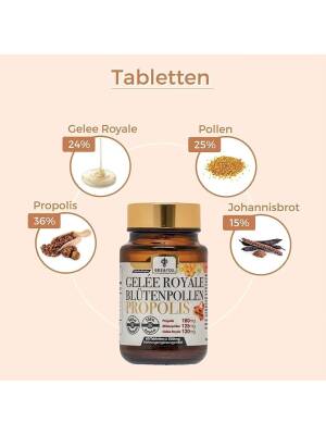 BEEO PROPOLİS YETİŞKENLER İÇİN 60 TABLET - 9