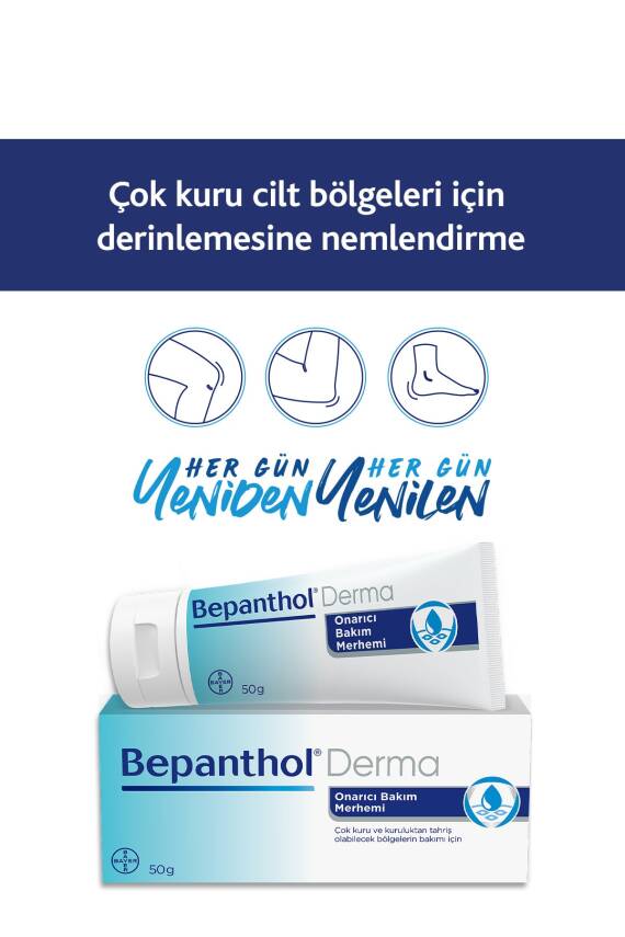 Bepanthol Onarıcı Bakım Merhemi 50gr l Çok Kuru Ciltler ve Tahrişe Yatkın Bölgeler İçin Bakım - 2