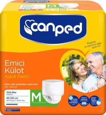 Canped Emici Külot Orta Boy Medium M 30 Adet - 
