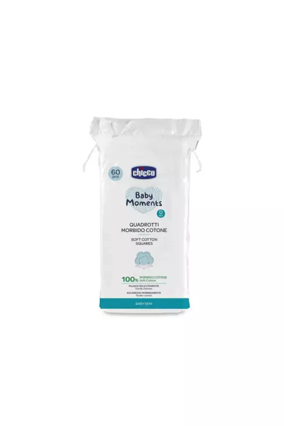 Chicco Baby Moments Doğal Pamuk 60 Adet - 1