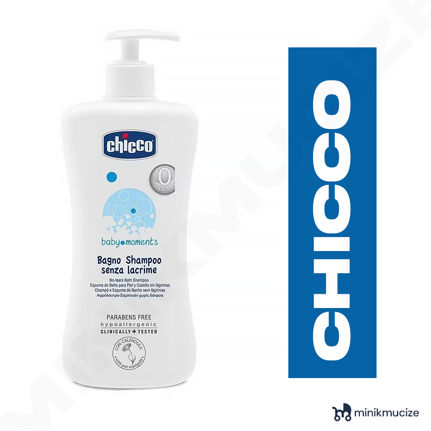 Chicco Baby Moments Doğal Saç Ve Vücut Şampuanı 500 ml - 1