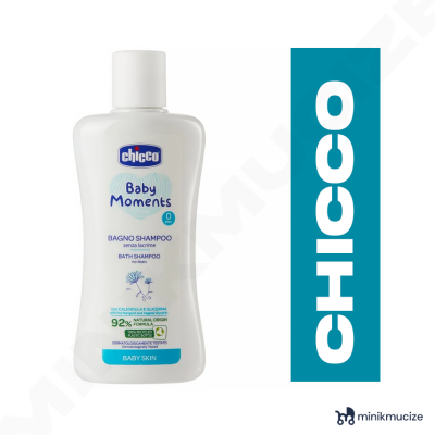 Chicco Baby Moments Doğal Saç Ve Vücut Şampuanı 0 Ay+ 200 ml - Chicco