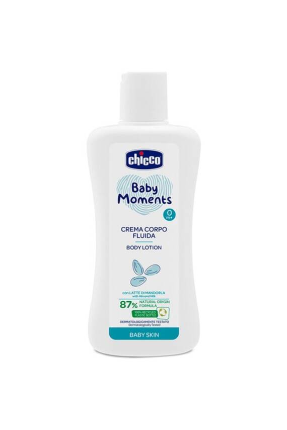 Chicco Baby Moments Doğal Vücut Losyonu 200ml - 1