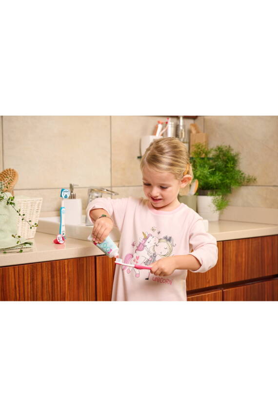 Diş Fırçası Hipo 3-6 Yaş Pembe - 8