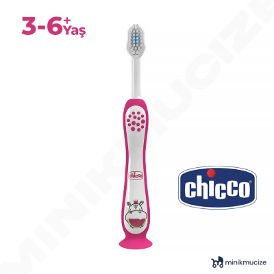 Diş Fırçası Hipo 3-6 Yaş Pembe - 3