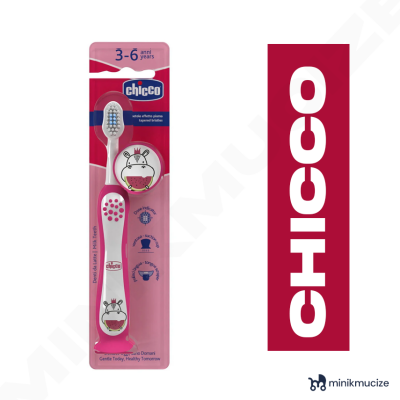 Diş Fırçası Hipo 3-6 Yaş Pembe - Chicco