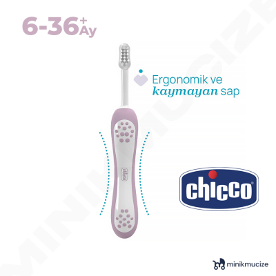 Chicco Diş Fırçası 6-36 Ay Lıla - Chicco