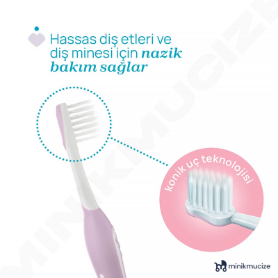 Chicco Diş Fırçası 6-36 Ay Lıla - 2