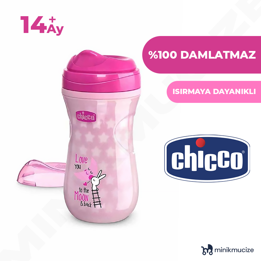 Chicco Gece Parlayan Alıştırma Bardağı Kız 14+ Ay - 1