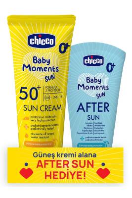 Chicco Güneş Kremi Spf 50+ 75ml & Güneş Sonrası Kremi 150 ml - Chicco