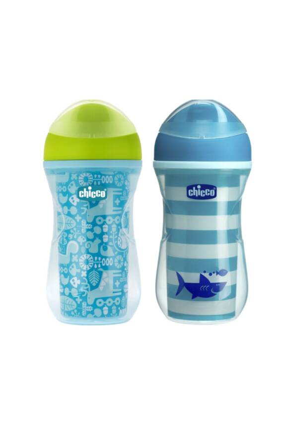 Chicco Isı Yalıtımlı Active Bardak 14 Ay+ Erkek - 1