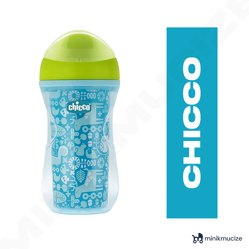 Chicco Isı Yalıtımlı Active Bardak 14 Ay+ Erkek - 2