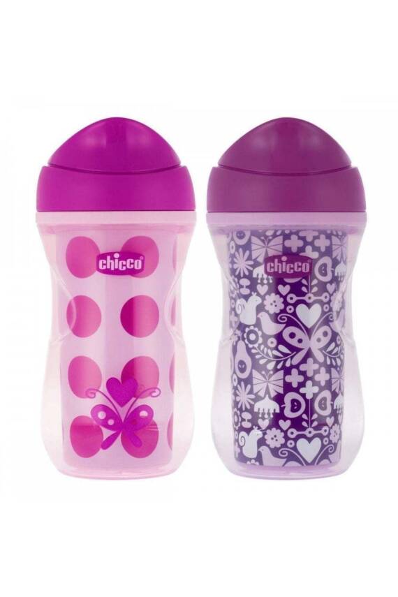 Chicco Isı Yalıtımlı Active Bardak 14+ Ay Kız - 4