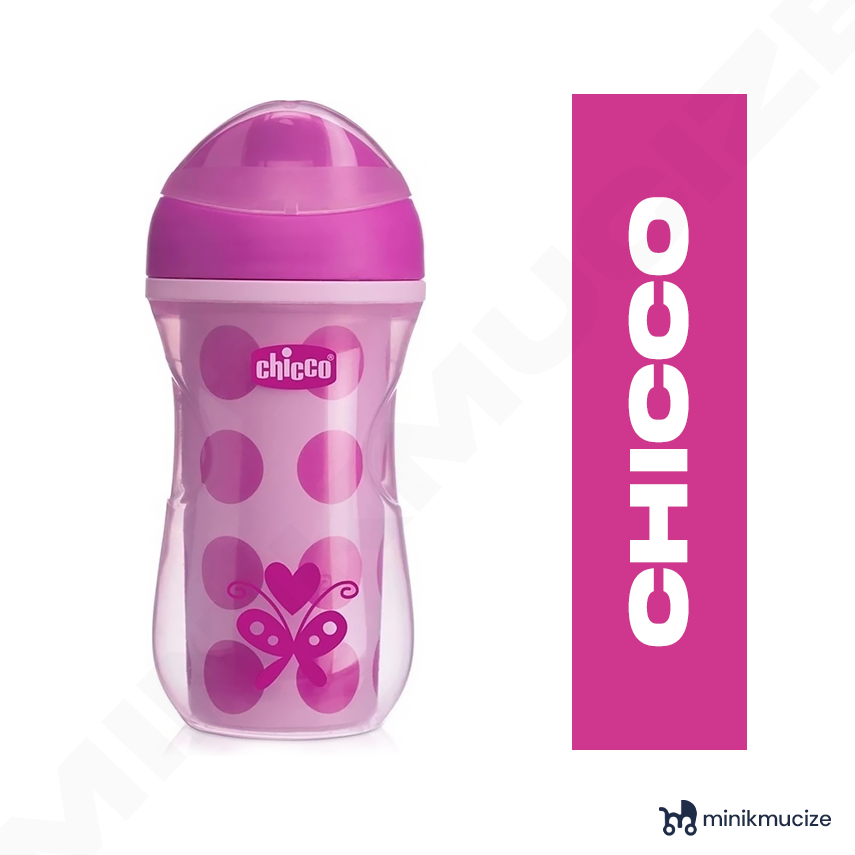 Chicco Isı Yalıtımlı Active Bardak 14+ Ay Kız - 2