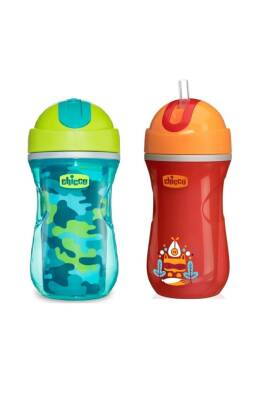 Chicco Isı Yalıtımlı Spor Bardak Pipetli 14ay+ Unısex - 2