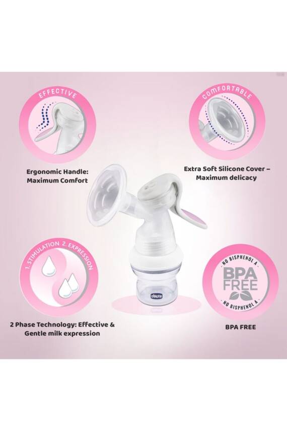 Chicco Natural Feeling Manuel Göğüs Pompası - 3