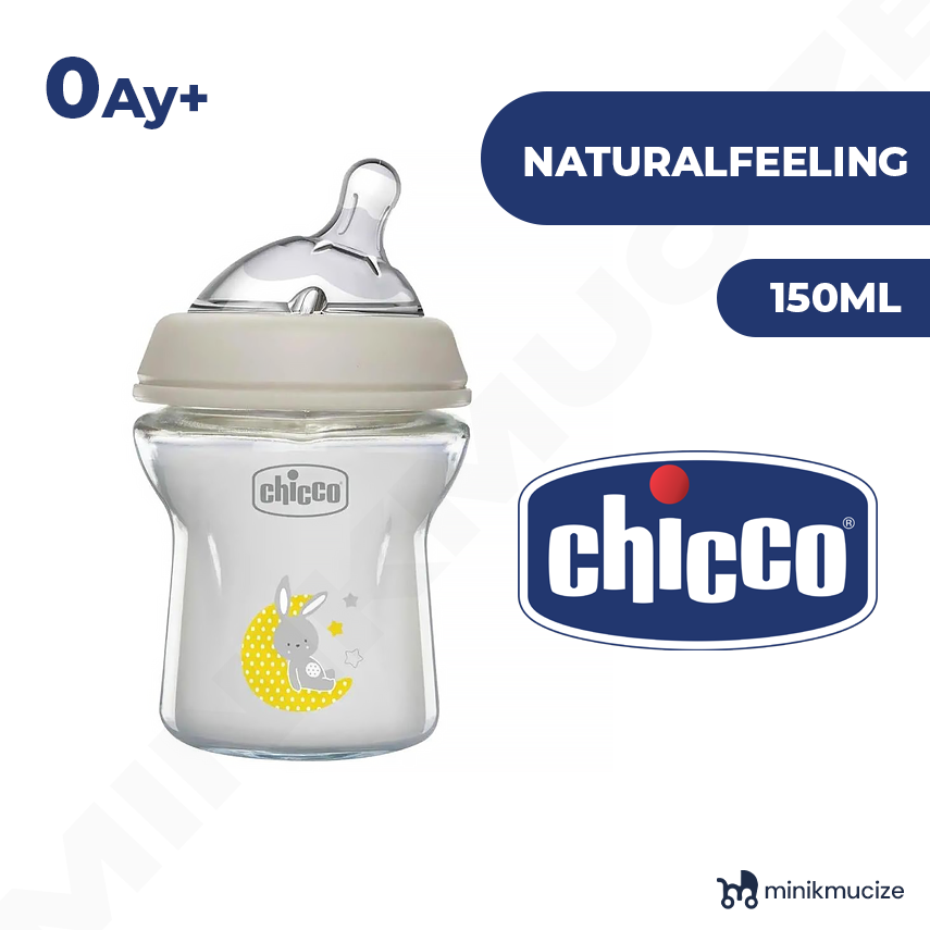 Chicco Naturalfeeling Pp Biberon 0 Ay (150 ML) - 1