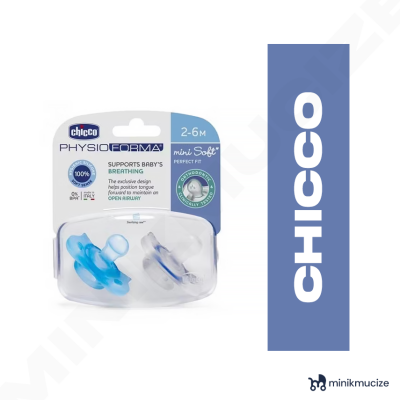 Chicco Physioforma Mini Soft Erkek 2'li Emzik 2-6 Ay - 2