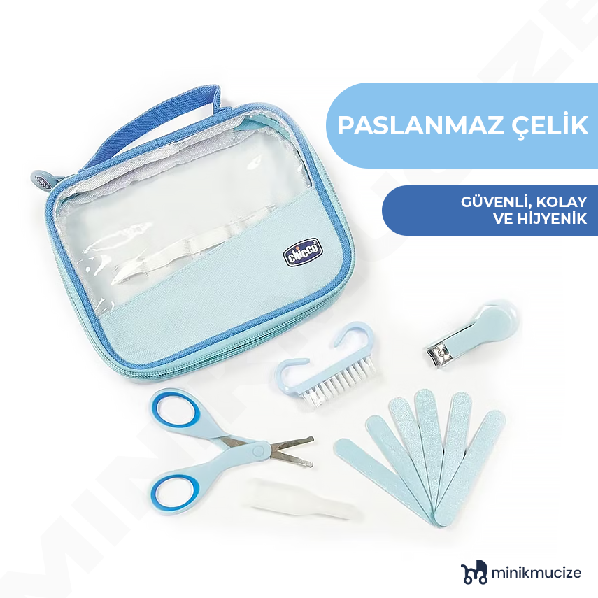 Chicco Tırnak Bakım Seti Mavi - 1