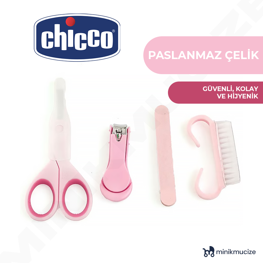 Chicco Tırnak Bakım Seti Pembe Kız - 1