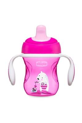 Yarı Yumuşak Uçlu Bardak 6 Ay+ Kız 200 Ml Pembe (YENİ) - 3