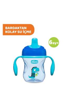 Yarı Yumuşak Uçlu Bardak 6 Ay+ Kız 200 Ml Pembe (YENİ) - 6