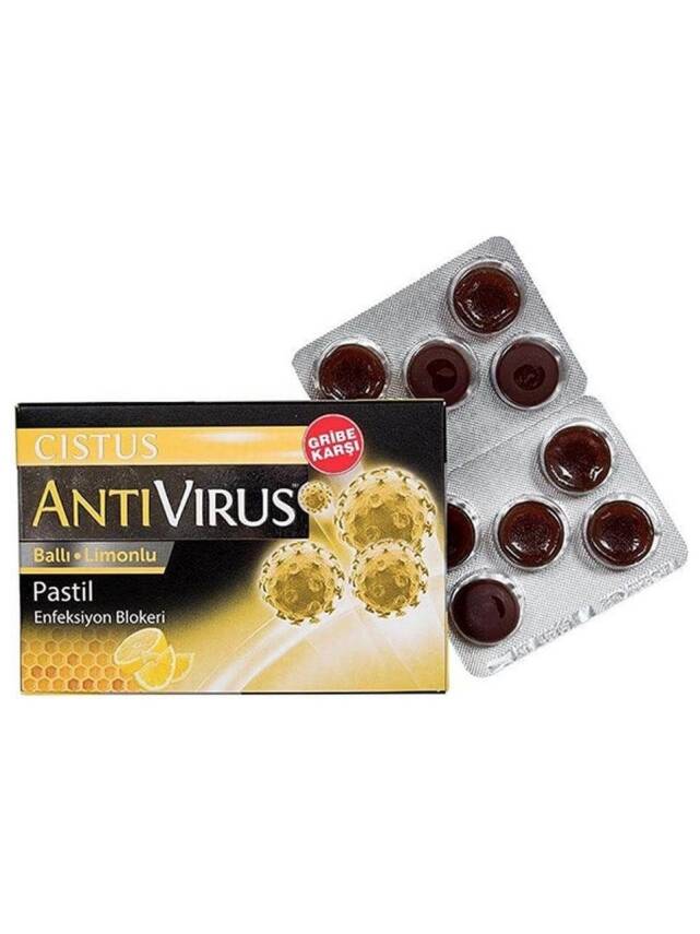 Cistus Anti Virus Ballı Limon Pastil - 1