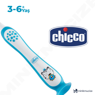 Diş Fırçası 3-6 yaş Tiger mavi - 2