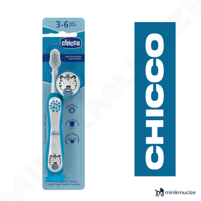 Diş Fırçası 3-6 yaş Tiger mavi - Chicco