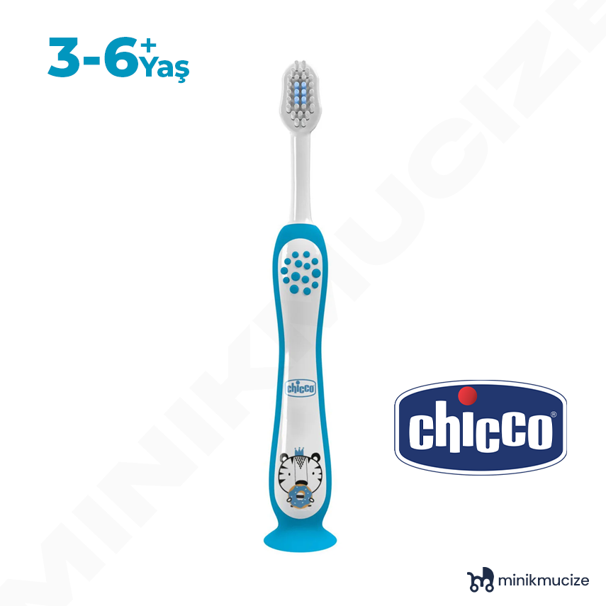 Diş Fırçası 3-6 yaş Tiger mavi - 3