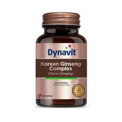 Dynavit Korean Ginseng Complex 30 Kapsül - Dynavit