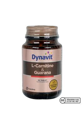 Dynavit L-carnitine Guarana 30 Tablet - Dynavit