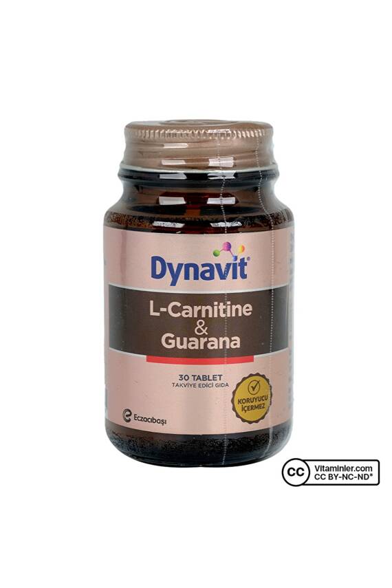Dynavit L-carnitine Guarana 30 Tablet - 1