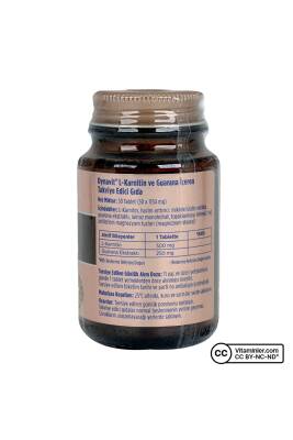 Dynavit L-carnitine Guarana 30 Tablet - 2