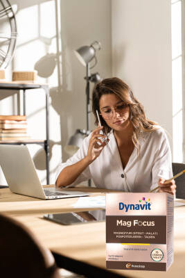 Dynavit Mag Focus 15 Çiğneme Tab - Magnezyum Malat & Sitrat, Fosfotidilserin, B6 & B12 Vitamini - Odaklanma - 4