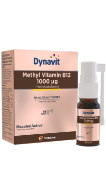 Dynavit Methyl Vitamin B12 Sprey 1000mcg - Dynavit