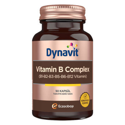 Dynavit Vitamin B Complex 50 Kapsül - Dynavit