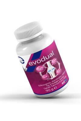 EVOPHARMA EVODUAL (Glikozamin, Kondroitin, MSM ve T İP II Kollajen İçeren Tablet Takviye Edici Gıda) - 3