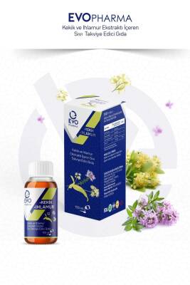 Evo Pharma Kekik ve Ihlamur Sıvı Takviye Edici Gıda 100 ml - 6
