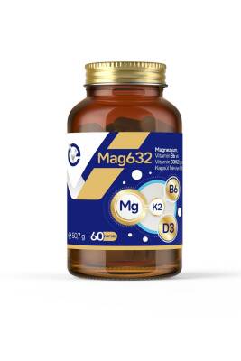EVOPHARMA Magnezyum Mag632, Vitamin B6 Ve Vitamin D3k2 Içeren Kapsül Takviye Edici Gıda - 2
