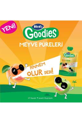 Hero Baby Goodies Kayısılı Ve Elmalı Meyve Püresi 100g - 5