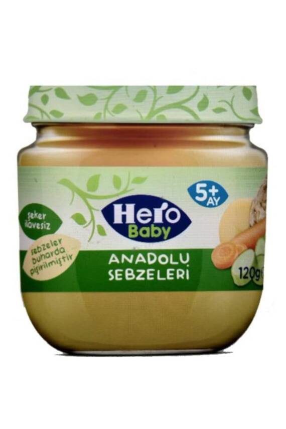 HERO BABY ANADOLU SEBZELİ KAVANOZ MAMASI - 3